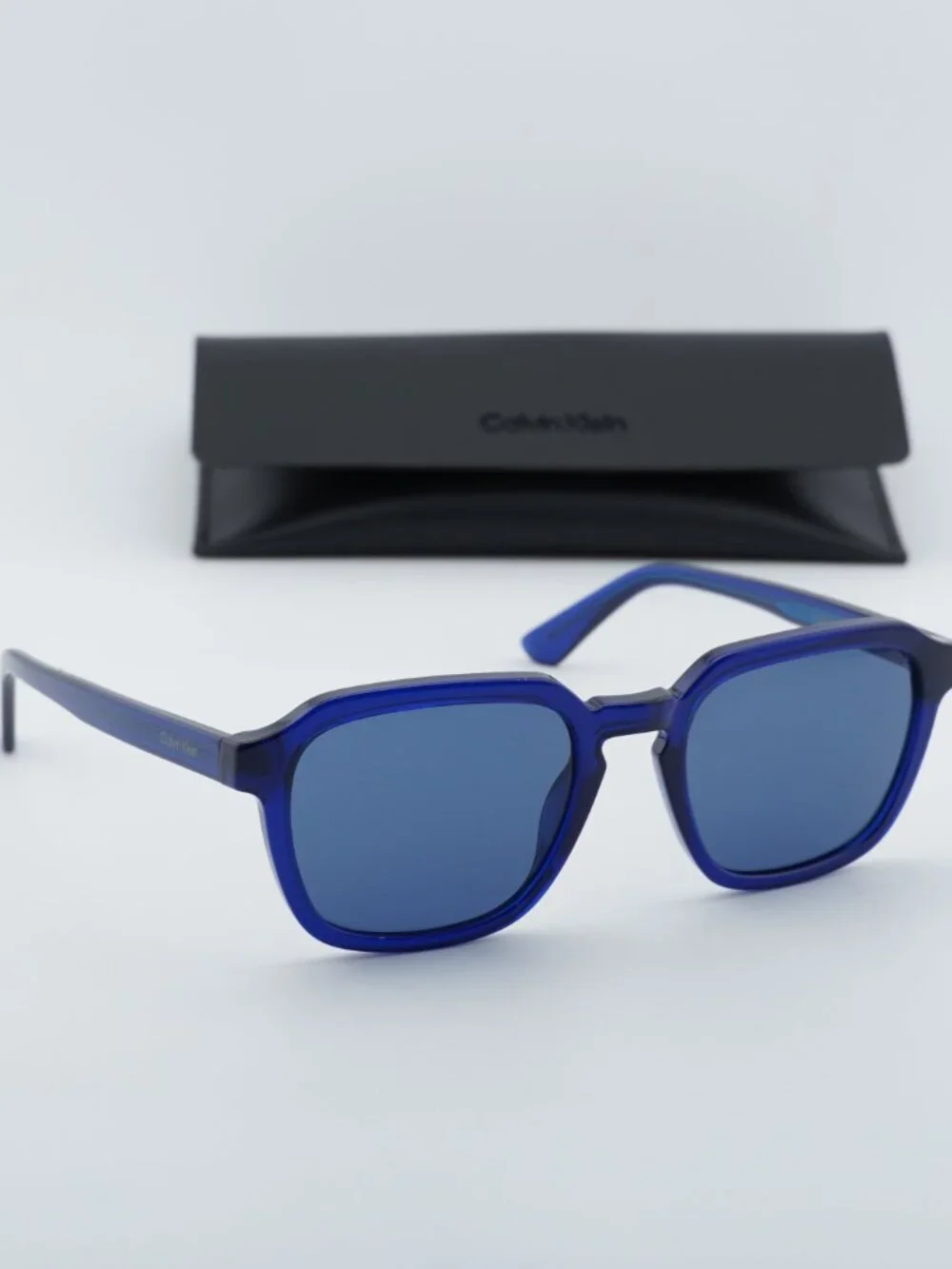 Calvin Klein CK23533S 400 Men Square Sunglasses - Blue